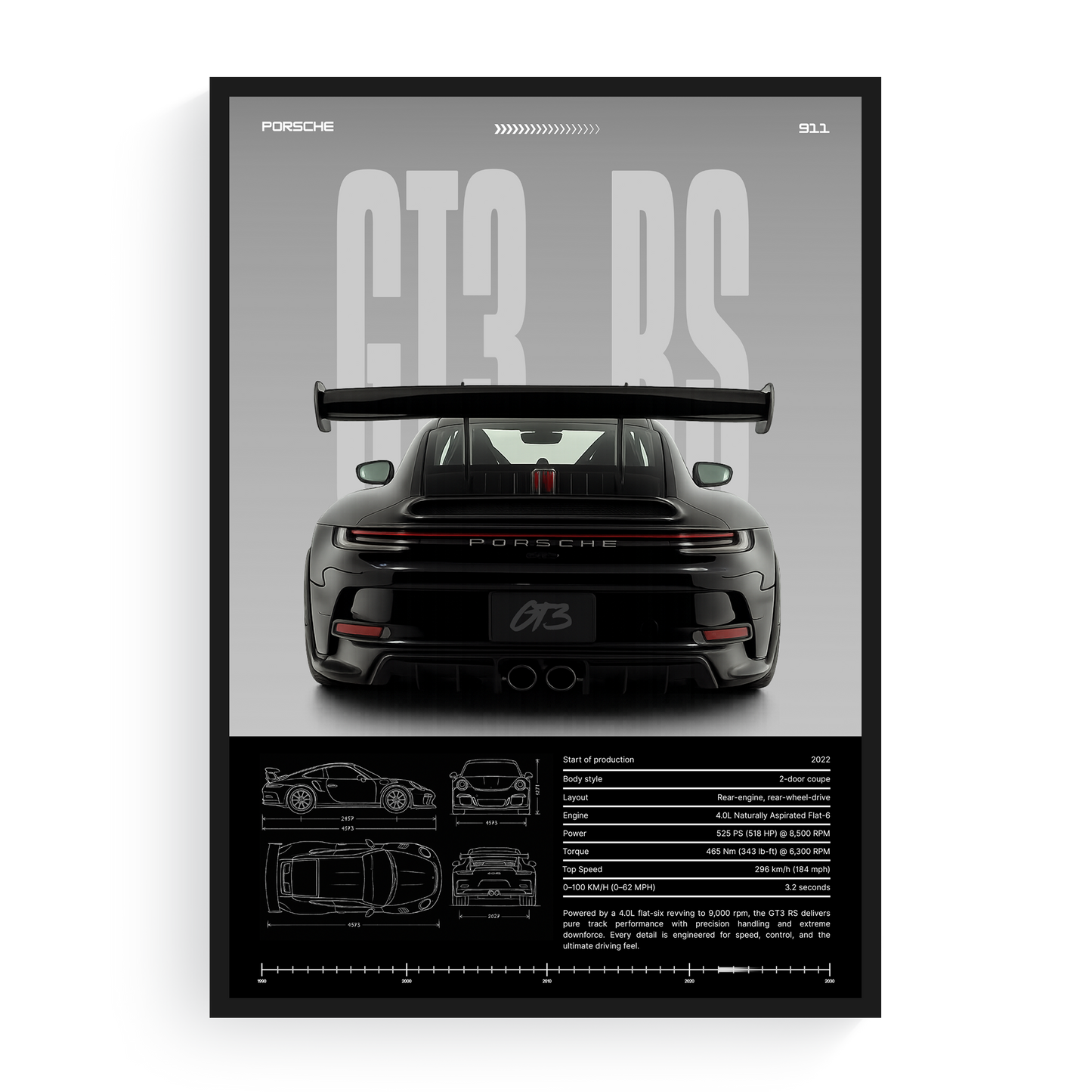 PORSCHE 911 GT3 RS